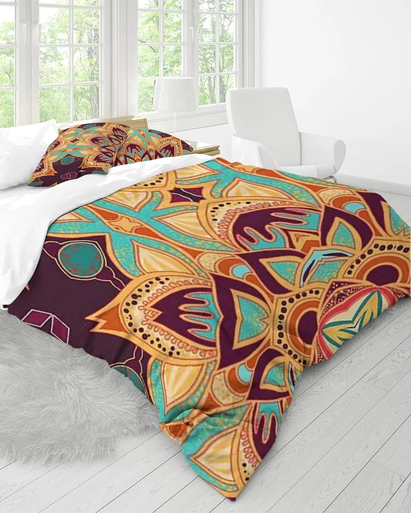 Aqua 3 Queen Duvet Cover Set