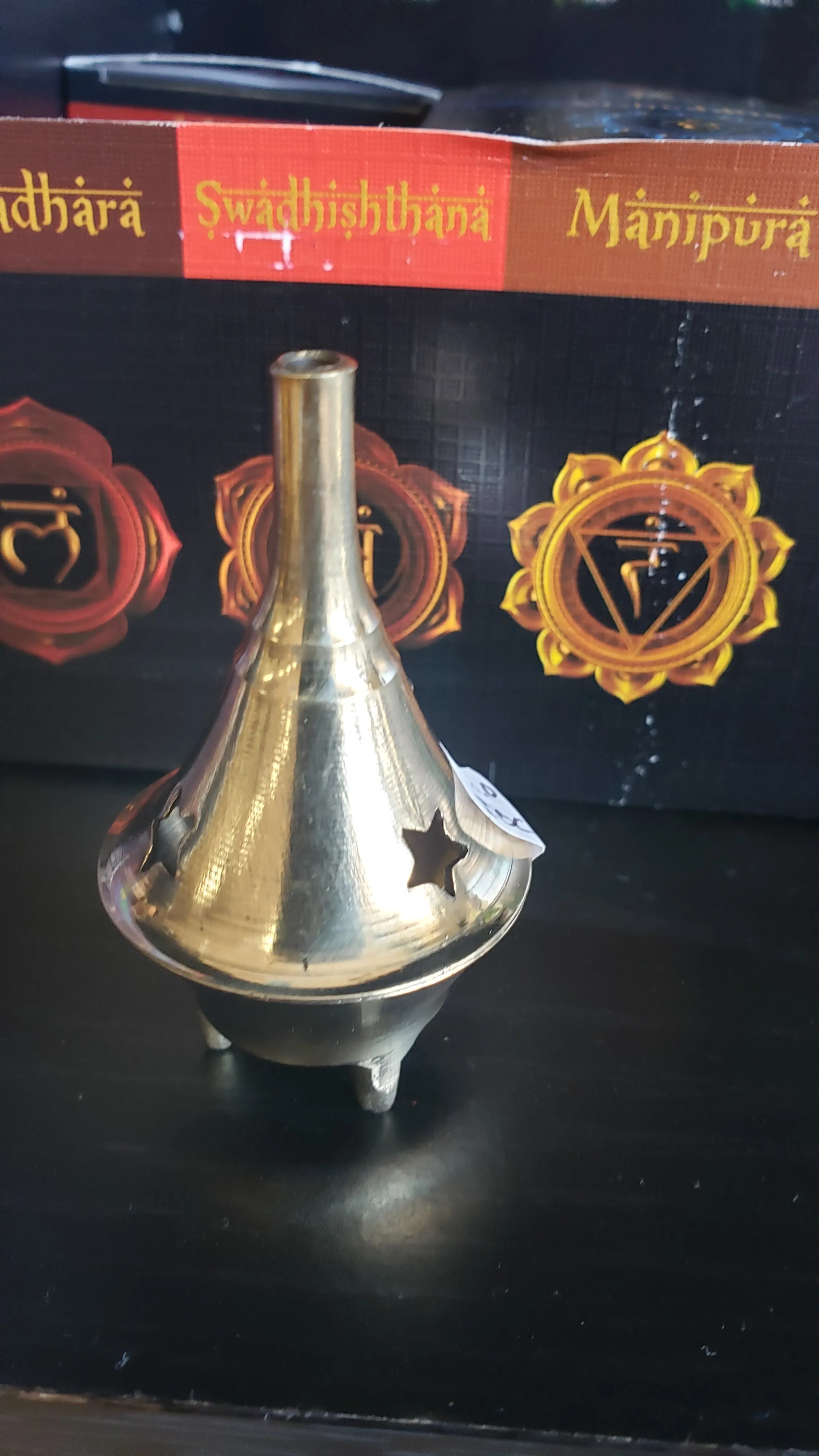 Brass Incense Burner 2 to 3 inches. - Various designs