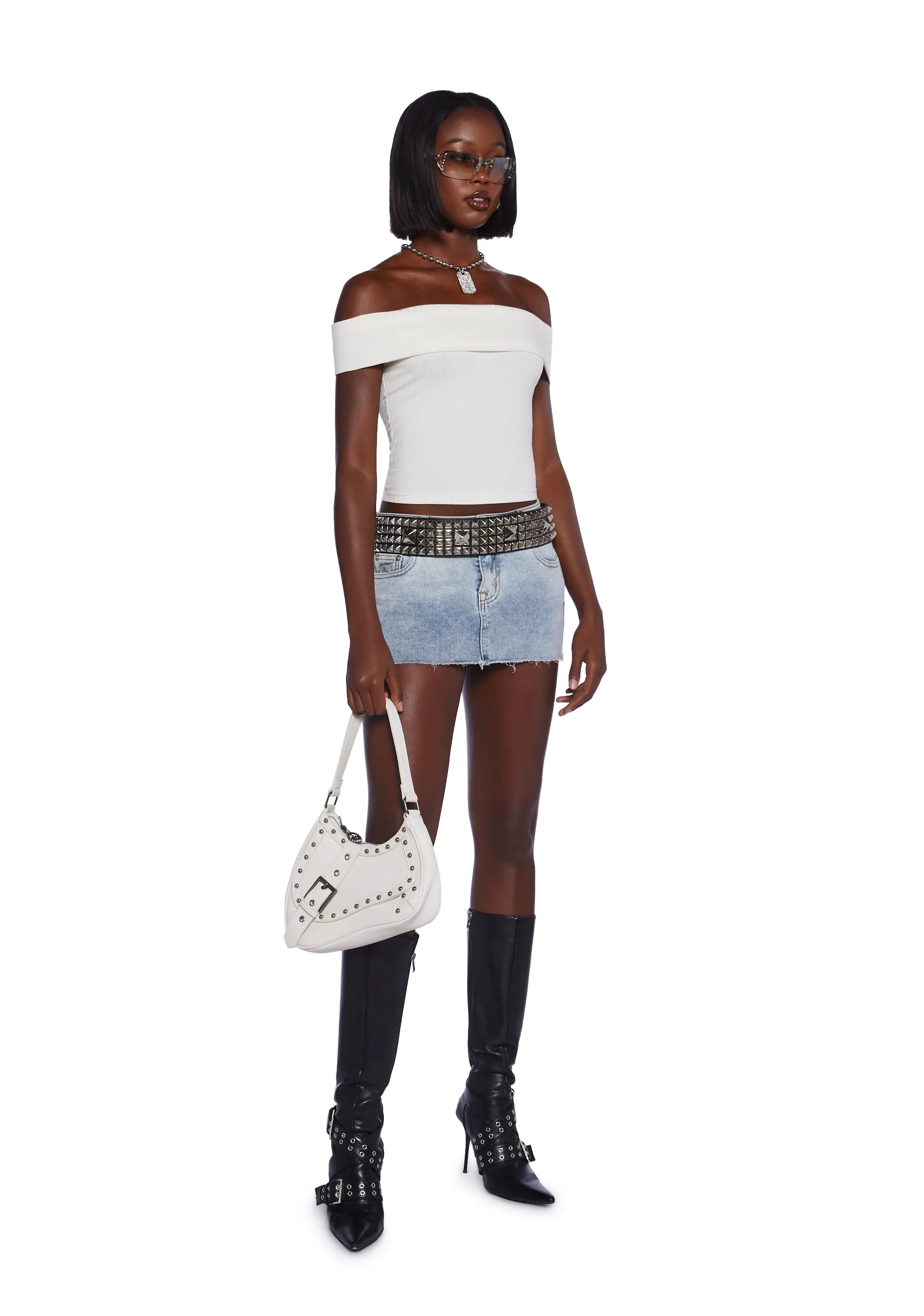 Love Is A Game Off The Shoulder Top