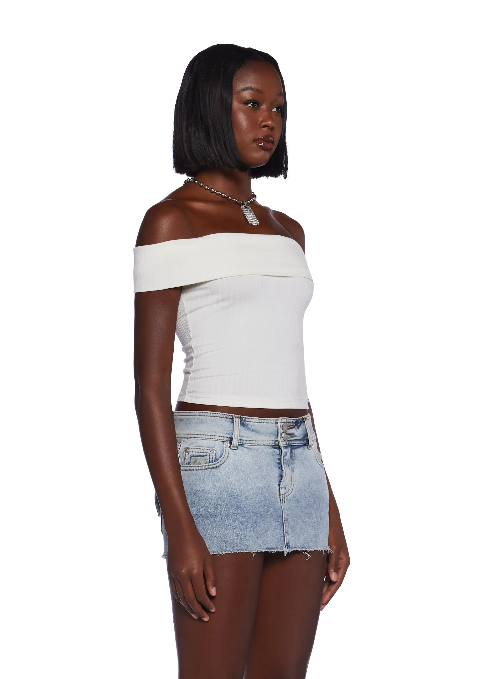Love Is A Game Off The Shoulder Top