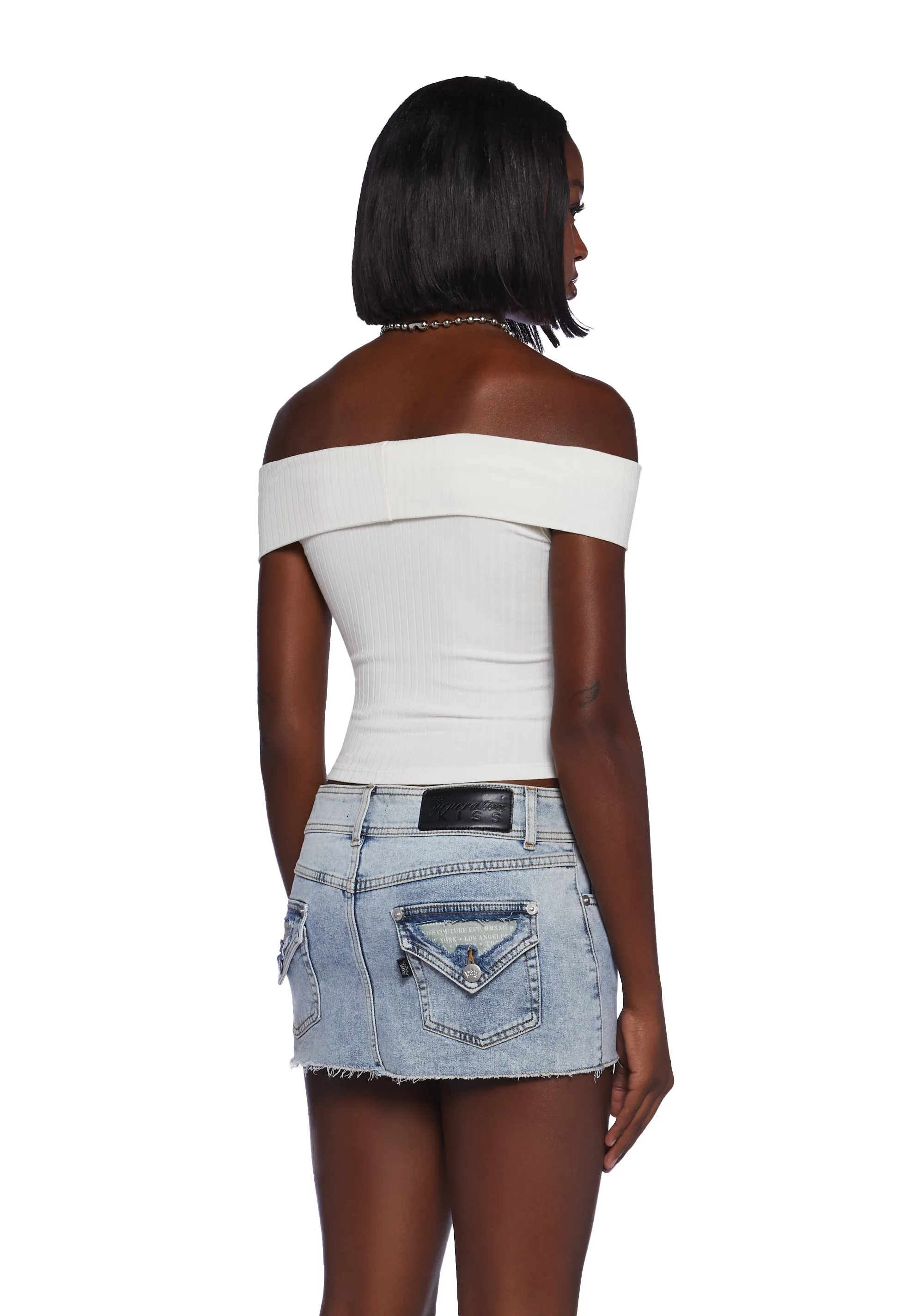 Love Is A Game Off The Shoulder Top