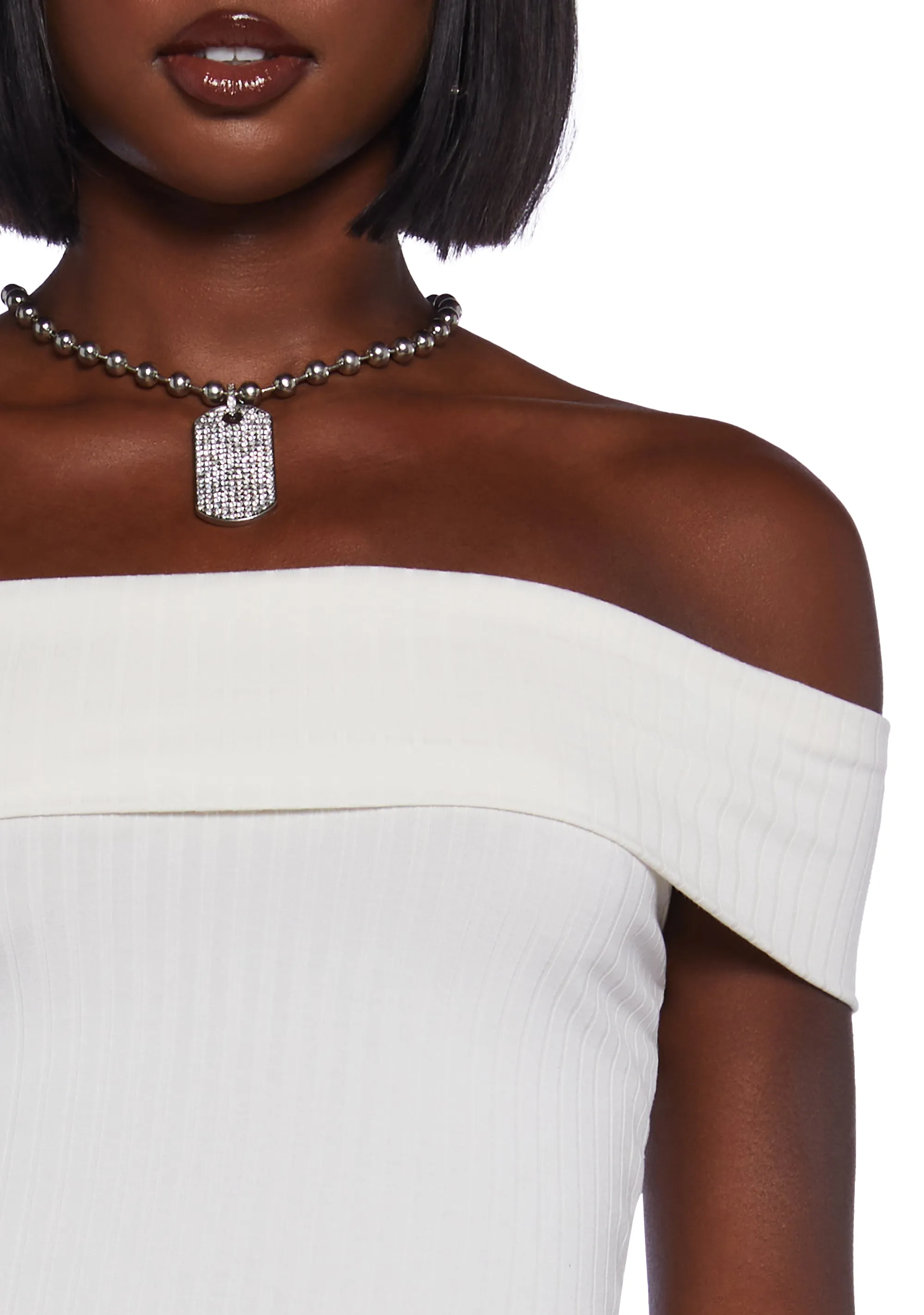 Love Is A Game Off The Shoulder Top