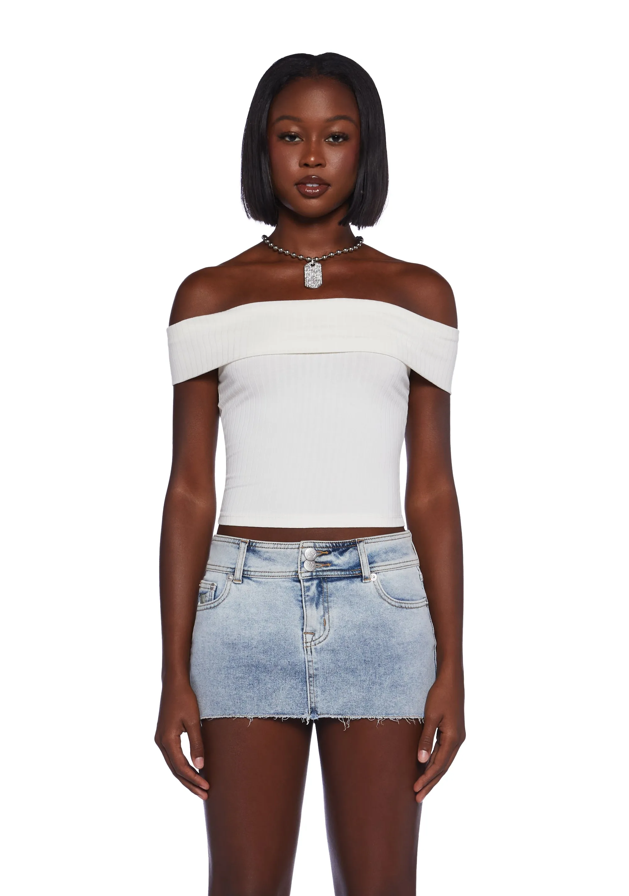 Love Is A Game Off The Shoulder Top