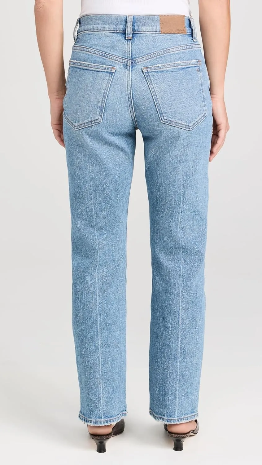 Madewell Women's Petite 90s Straight Jeans