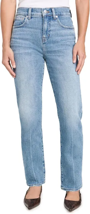 Madewell Women's Petite 90s Straight Jeans