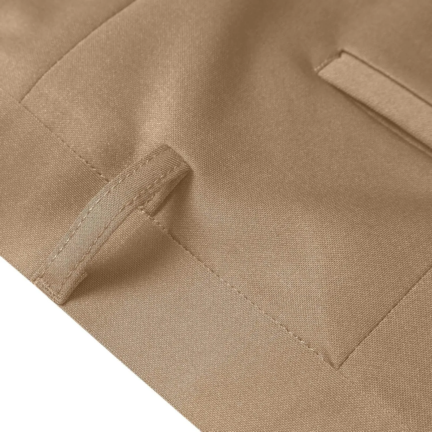 Mens Dress Pants Trendy Solid Color Business Suit Pants Casual Straight Leg Office Pants Lightweight Slim Fit Trousers