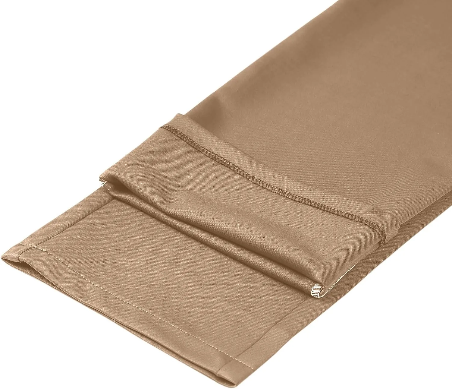 Mens Dress Pants Trendy Solid Color Business Suit Pants Casual Straight Leg Office Pants Lightweight Slim Fit Trousers