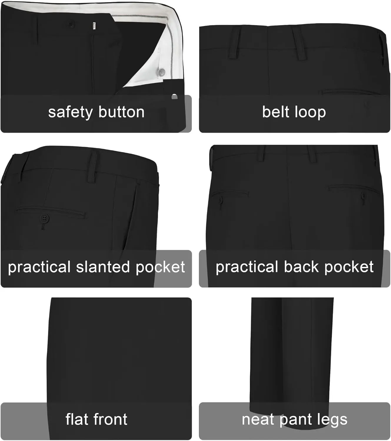 Mens Suits Slim Fit Prom Homecoming Suit for Men Wedding Business Tux Outfit 2 Piece Suit Jacket Blazer Pants Set