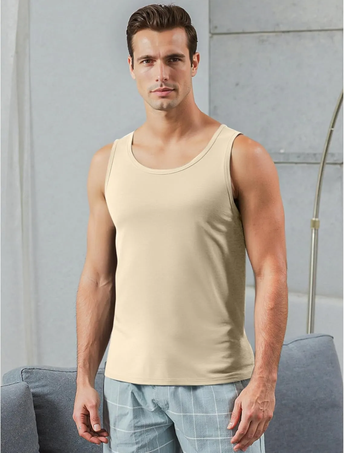 Unisex Post Shoulder Surgery Tank Tops, Side Snap Access Tear Way Sleeveless Shirts, Recovery Tear Away T-Shirt