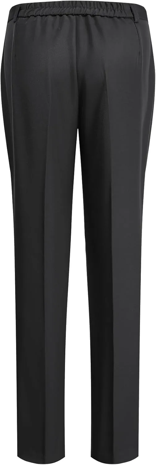 YUNCLOS Women's 2 Piece Office Lady Business Suit Set Slim Fit Blazer Pant