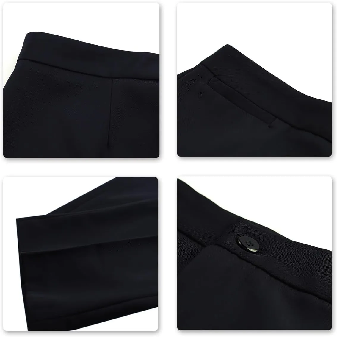 YUNCLOS Women's 2 Piece Office Lady Business Suit Set Slim Fit Blazer Pant